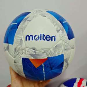 Venta caliente Fútbol Moltenn Azul Tamaño 5 4 Balón de fútbol con unión térmica para Team Club Indoor Outdoor Training Match - Product Image 1