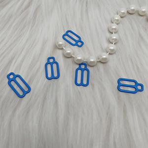 Anneau de soutien-gorge en forme de 8, revêtu par le fabricant, avec 9 crochets et 0 curseur, taille 10 mm, pour maillots de bain, bon service, personnalisable - Product Image 3