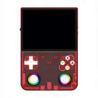 Nouvelles consoles de jeux portables R36 Ultra X, écran IPS de 4,5 pouces, système Linux 3000 mAh, console de jeux vidéo classique de 64 Go pour enfants
