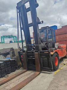 Japan-Made Secondhand Linde 16ton Diesel Engine Forklift 3m Lift 2021 Model 1 Year Warranty <b>Used</b> Equipment Sale - Product Image 6