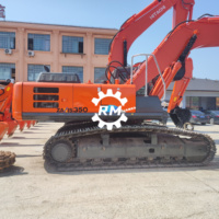 Excavatrice hydraulique d'occasion HITACHI ZX350-5G 35 tonnes pour fondations de bâtiments ZX330-5G ZX360-5G ZX350-3G Matériel d'excavation