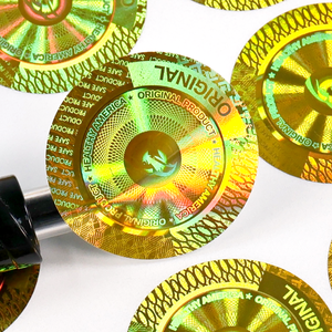 Etiquetas de Seguridad de Vinilo con Holograma Personalizadas Directas de Fábrica |   Etiquetas Adhesivas con Protección Antimanipulación y Antifalsificación para Uso Químico - Product Image 1
