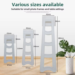 Hersteller Großhandel Diamant förmige Stütz halterung Foto rahmen Back board Stabile Multi Style Halterung 100 Stück - Product Image 3