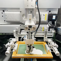 Máquina de Serigrafía Automática de 4 Colores y 2 Estaciones para Botellas, Impresora de Serigrafía para Envases de Plástico, Vidrio y Cosméticos
