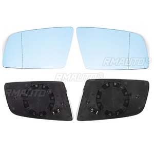 Cristal de Espejo Retrovisor Lateral Izquierdo y Derecho, Azul, Calefactable, Eléctrico, Gran Angular, para BMW Serie 5 E60 E61 2003 2004 2005 2006 2007 2008 - Product Image 6