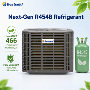 R454B 14/18 Seer เครื่องปรับอากาศท่อความร้อนและเครื่องปรับอากาศสำหรับอุตสาหกรรมแสงเครื่องปรับอากาศเชิงพาณิชย์ - Product Image 2
