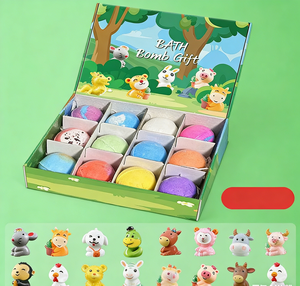 Bombas de Baño Coloridas para Niños al por Mayor, Divertido Juguete Explosivo, Bola de Sal Flotante Instantánea, Set de Regalo, Agente de Suministro en China - Product Image 1
