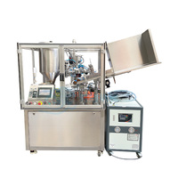 Machine de remplissage et de scellage de tuyau de tube en plastique souple Offre Spéciale pour dentifrice crème cosmétique avec cache anti-poussière