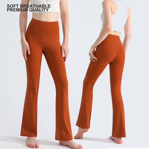 Premium Quality Elegant Fitness Yoga Wear <strong>Womens</strong> Gym Wear <strong>Leggings</strong> Yoga Pants Fabric Flare Yoga <strong>Leggings</strong> <strong>for</strong> <strong>Women</strong> - Product Image 1
