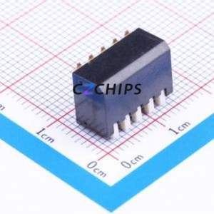 DSPV05LSGET DIP Switch SMD-10P,9x14.1mm Switch Piano Key Single Pole Single Throw 5 2.54mm - Product Image 2