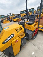 Compacteur routier d'occasion 2 tonnes à double tambour XMR20S, compresseur d'asphalte d'occasion, faible nombre d'heures de fonctionnement, compacteur de sol, engin de construction