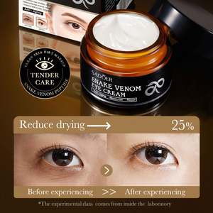 SADOER Crema Antiarrugas para Debajo DE LOS Ojos Bajo MOQ Original <span class=keywords><strong>Snake</strong></span> Venom Peptide a Base de Colágeno para las Ojeras Cuidado DE LA Piel - Product Image 6