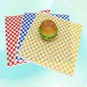 Kertas Anti Minyak 2026, Bahan Baku Kertas Anti Minyak Berkualitas Tinggi untuk Makanan, Kertas Pembungkus <span class=keywords><strong>Burger</strong></span> dalam Lembaran Silikon Putih - Product Image 5