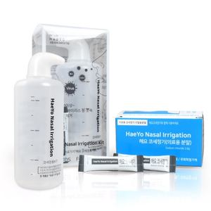Kit de nettoyage nasal avec 60 sachets de poudre pour irrigateur nasal Hey! - Product Image 1