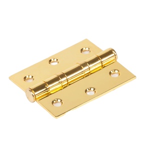 Châu âu 3 '' X 2.5 '' <span class=keywords><strong>Brass</strong></span> Plated Door Bản Lề với 2 Mang - Product Image 1
