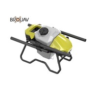 BROUAV OEM Cadre de drone agricole tricopter personnalisé, composants essentiels pour pulvérisateur à pompe, garantie de 3 mois