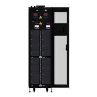 Système de stockage d'énergie UPS au lithium-ion haute tension personnalisé avec une puissance nominale de 71,68 kW et un coffret de batterie d'une capacité de 140 Ah
