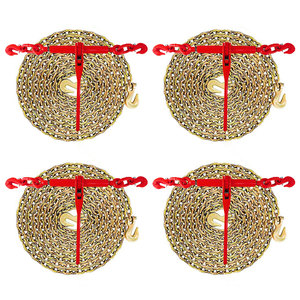 Cadena de Acero Aleado Tipo EE. UU. al por Mayor con Tensor de Cadena para Amarre y Remolque de Camiones y Remolques de Plataforma - Product Image 1