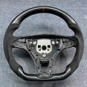 Volant en fibre de carbone véritable pour Mercedes Benz W177 W205 W206 W213 W222 W223 W167 W253 W463 a C E S GLC GLE - Product Image 5
