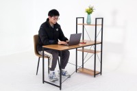 Haute qualité Simple hauteur réglable étagère cadre en métal bureau d'ordinateur de bureau