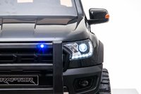 Voiture de police pour enfants Ford Raptor sous licence, deux places, à conduire