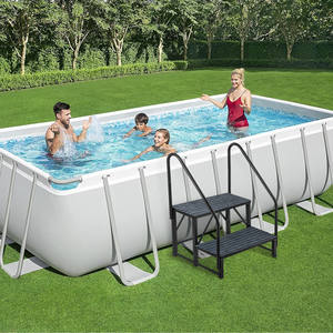 Op maat gemaakte 4-traps RV-trappen met 2 campingletrappen voor caravan, draagbare trap voor spa, zwembad en veranda - Product Image 1