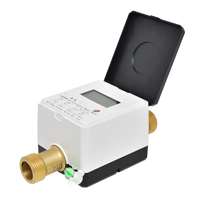 Long Service Life DN15 DN20 Digital Lorawan/Gsm/Gprs Smart  Wireless Ultrasonic Water Meter