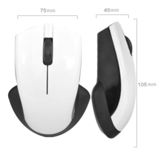 3D Sublimation Mechanical Blank Custom Gaming Wireless Mouse