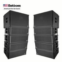 Bekboes Promotion Exceptionnelle Qualité Supérieure LA210 Double 8 10 Pouces Système de Sonorisation Line Array Professionnel pour Extérieur