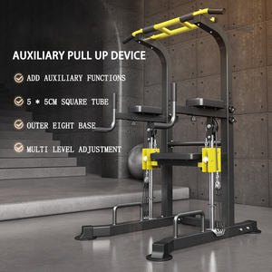 Barra de tracción de alta calidad, torre de potencia, estación de inmersión, equipo de entrenamiento de fuerza, altura ajustable - Product Image 6