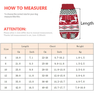 Suéter para Perros y Gatos JW-PET para el Año Nuevo Chino, Ropa de Invierno Ecológica para Perros y Gatos Pequeños, <span class=keywords><strong>Chihuahua</strong></span>, Yorkies, Cachorros - Product Image 5