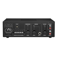 XIDLY XY-106GF Amplificateur de ligne multizone compact 80W de haute qualité avec lecteur audio USB, fréquence 30Hz-15KHz, garantie 3 ans
