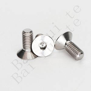 Nhà Máy Cung Cấp Tùy Chỉnh Gr5 Titan <span class=keywords><strong>Hex</strong></span> Ổ Cắm Bu Lông <span class=keywords><strong>Ti</strong></span> <span class=keywords><strong>6al</strong></span> <span class=keywords><strong>4V</strong></span> Chìm Torx Đầu Vít Iso14581 <span class=keywords><strong>Ti</strong></span>êu Chuẩn Din7991 - Product Image 1