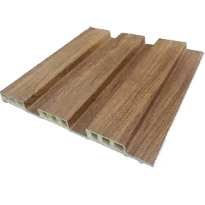 低价木塑木质复合天花板环保室内3D木塑内墙板