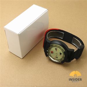 Mini bracelet de survie en plein air avec bracelet de montre lumineux magnétique fort boussole de <span class=keywords><strong>plongée</strong></span> pour le camping randonnée cadran affichage pointeur - Product Image 4