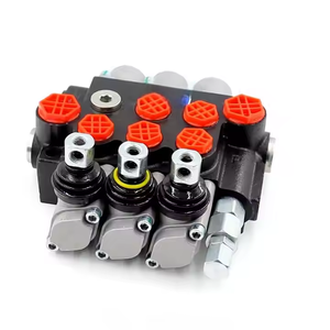 วาล์วควบคุมทิศทางไฮดรอลิกแบบแมนนวล3แกน P40 P40วาล์วทิศทางแบบโมโนบล็อคแบบแมนนวล3แกน - Product Image 1