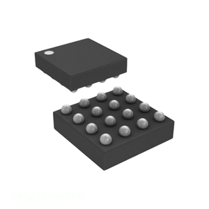 Komponen Manajemen Daya (PMIC) TPS62770YFPR 16 XFBGA, DSBGA Elektronik Bom Ic Tersedia - Product Image 1