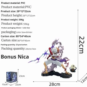 Figura de Anime de PVC de Nika Luffy con el Arma Thunderbolt Gear <span class=keywords><strong>5</strong></span> de Wink Holding, Nueva, para One Piece, Venta al Por Mayor - Product Image 2