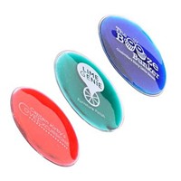 Tapis de tasse en PVC sous-verre liquide personnalisé promotionnel
