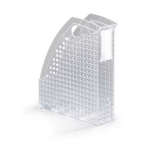 Porte-revues DURABLE - 1701625010 Trend, format A4, trou de préhension, porte-étiquette, 74x305x244mm (multi-pack) ACCESSOIRES DE BUREAU - Product Image 3