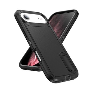 Usine en gros Triple-preuve Double Anti-chute Armure étui de téléphone portable avec support stable pour iPhone 11-17/Samsung/Google/<span class=keywords><strong>MOT</strong></span> G - Product Image 4