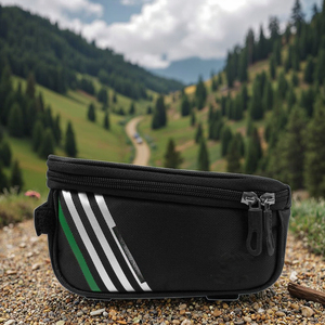 Marco de bolsa de bicicleta impermeable con soporte para teléfono accesorio de montaje de <span class=keywords><strong>tubo</strong></span> frontal para <span class=keywords><strong>MTB</strong></span> y bicicleta de carretera ciclismo cajas y accesorios de bicicleta - Product Image 2