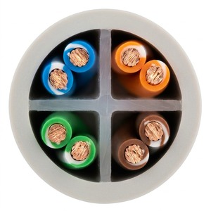 Câble réseau EXC UTP CAT6 Lan <span class=keywords><strong>Cat</strong></span> <span class=keywords><strong>6</strong></span> 30cm 50cm 100cm Cordon de raccordement - Product Image 4