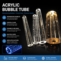 Ning E-Plastics Acrylique Bubble Tube PMMA Bubble Pipe Bubble Tube