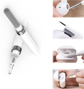 Kit de Limpieza 4 en 1 con Cepillo y Bolígrafo para Auriculares Bluetooth, para Airpods Pro 1 2, Estuche de Limpieza para Auriculares, para Air Pods Xiaomi Airdots 3 - Product Image 1