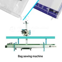 Machine semi-automatique de remplissage et de scellage de sacs de céréales de 10 kg pour farine de blé, aliments pour animaux (poulets, vaches, oiseaux), et emballage de riz de 25 kg