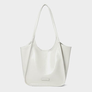 Sac à main en cuir véritable grande capacité pour femme, idéal pour les trajets quotidiens et les loisirs, sac fourre-tout de luxe en cuir véritable à porter à l'épaule - Product Image 5