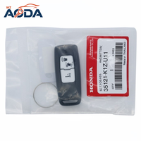 Llave de Motocicleta con Control Remoto de 2 Botones, 433MHz, Chip ID47, 35111-K1Z-U11 para Honda