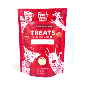 ถุง Mylar พลาสติกพิมพ์ลายได้ถุงซิปล็อคเปิดปิดได้มีกลิ่นกันซิปสำหรับสุนัขแมวอาหารแช่แข็งสำหรับสัตว์เลี้ยง - Product Image 1