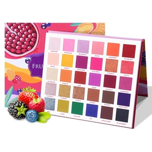 Ucanbe-paleta de sombra de ojos, 30 colores, pastel de fruta, maquillaje mate brillante - Product Image 2